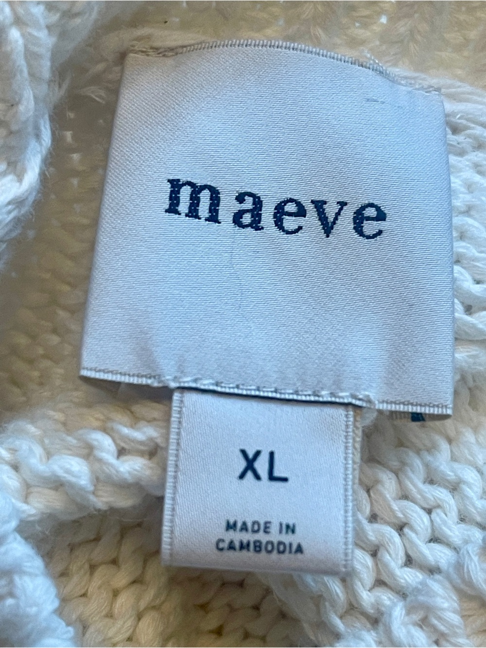 Anthropologie Maeve Veggie Motif Graphic Sweater Tomato Sz XL EUC - Picture 8 of 10